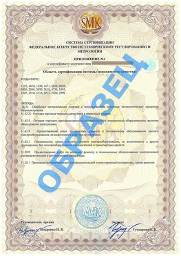 Приложение 1 Нижняя Салда Сертификат ГОСТ РВ 0015-002